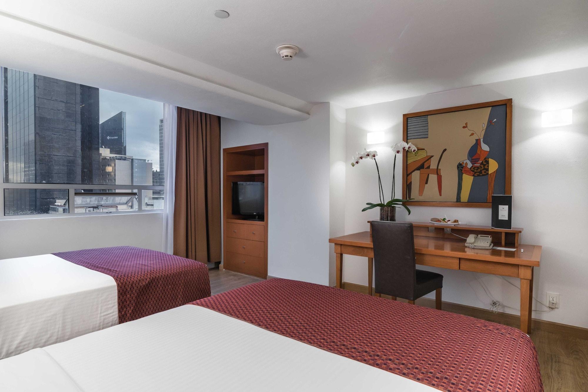 Eurostars Zona Rosa Suites Mexico City Exteriör bild A room at the hotel