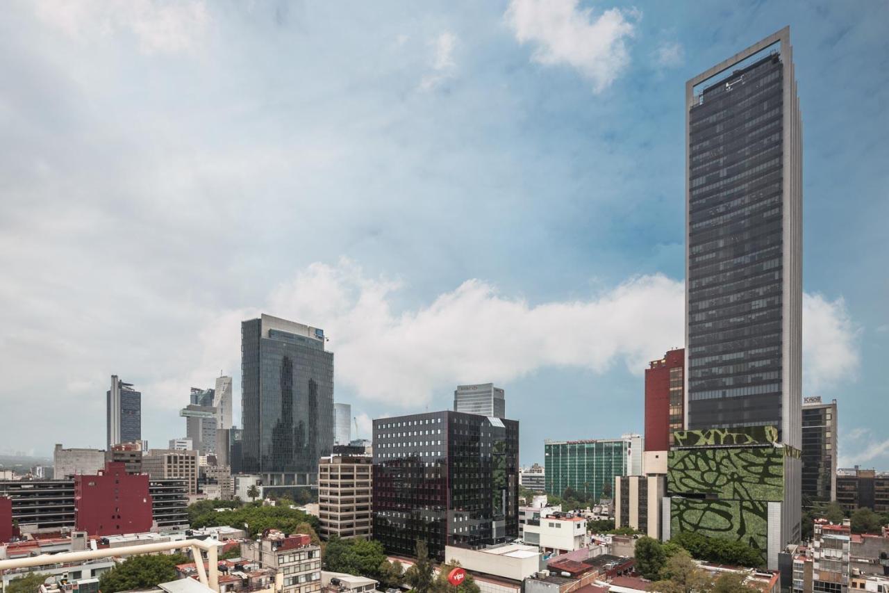 Eurostars Zona Rosa Suites Mexico City Exteriör bild View of the city