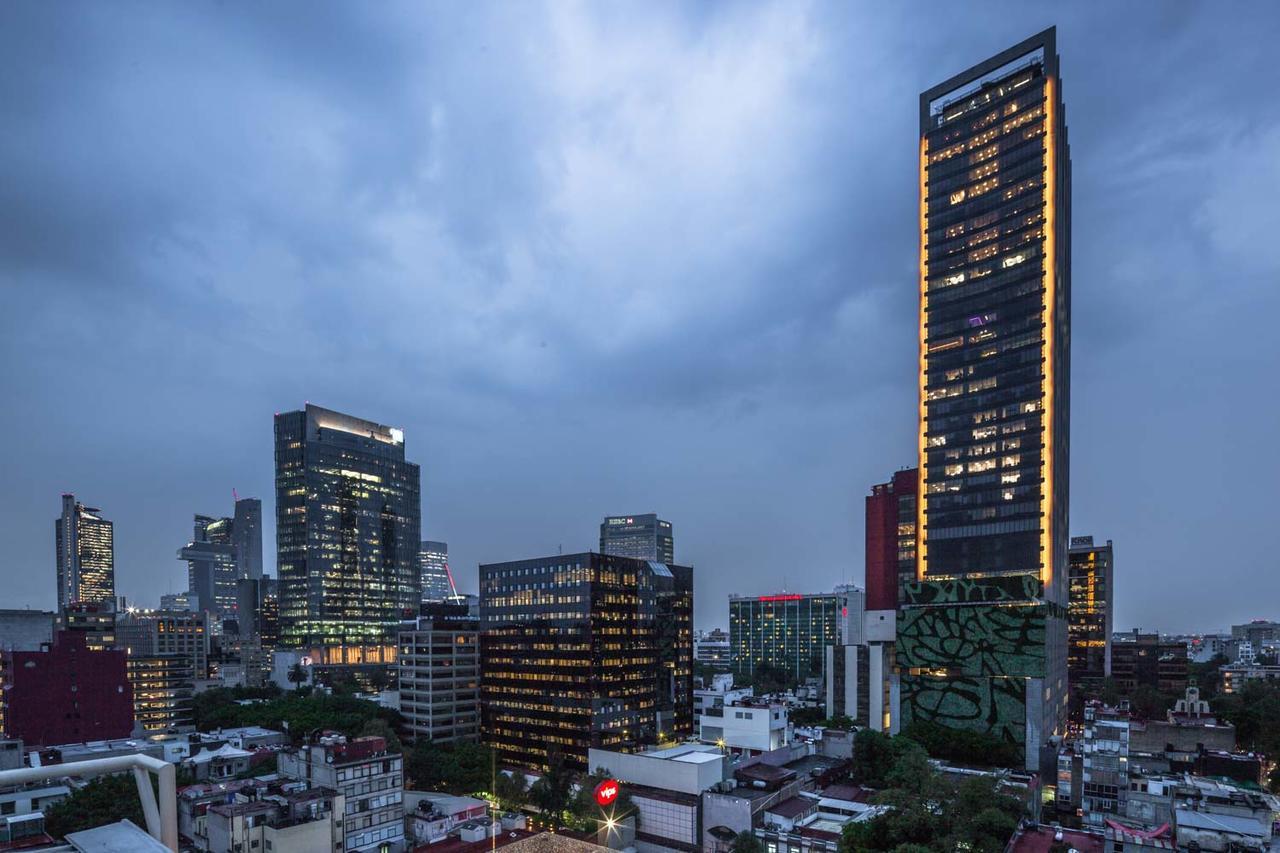 Eurostars Zona Rosa Suites Mexico City Exteriör bild Torre Futura