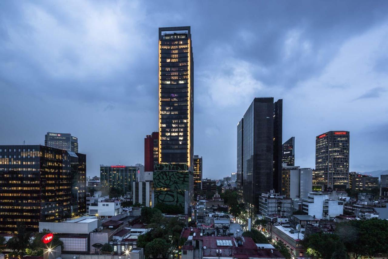 Eurostars Zona Rosa Suites Mexico City Exteriör bild Torre Futura