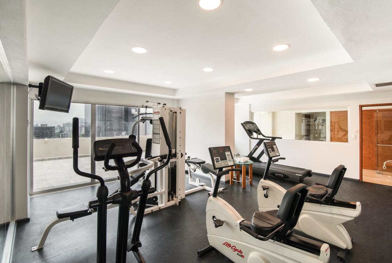 Eurostars Zona Rosa Suites Mexico City Exteriör bild The gym at the hotel