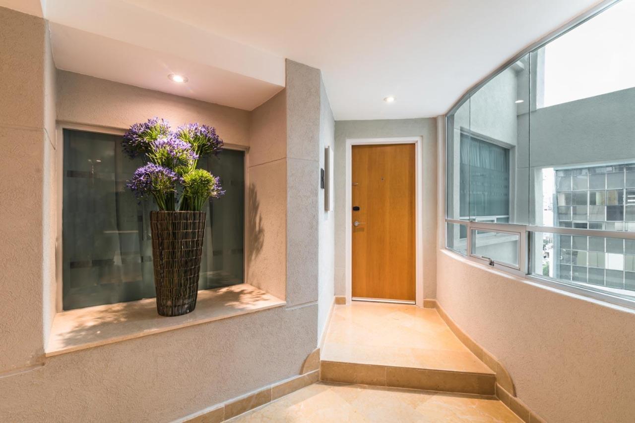 Eurostars Zona Rosa Suites Mexico City Exteriör bild Entrance to the apartment
