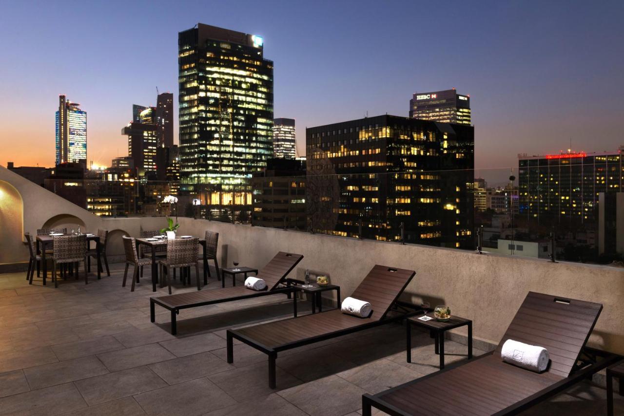 Eurostars Zona Rosa Suites Mexico City Exteriör bild Rooftop pool at the West Hollywood Hotel